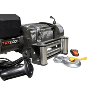Лебедка автомобильная 4REVO TRX-15000 24V (стальной трос)